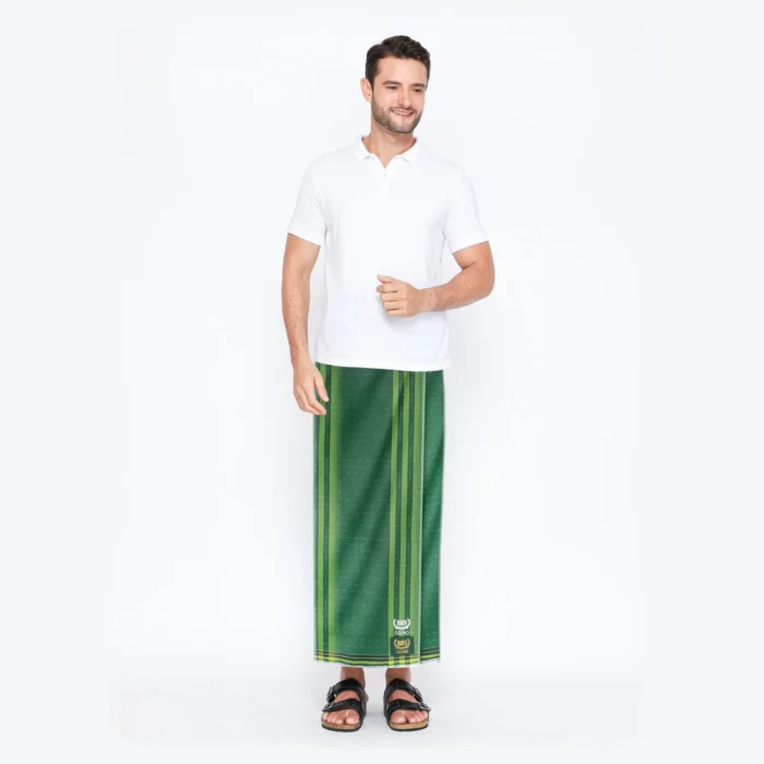 BHS Cosmo Gold Sarong - Green