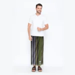 BHS Cosmo Gold Sarong Green Black