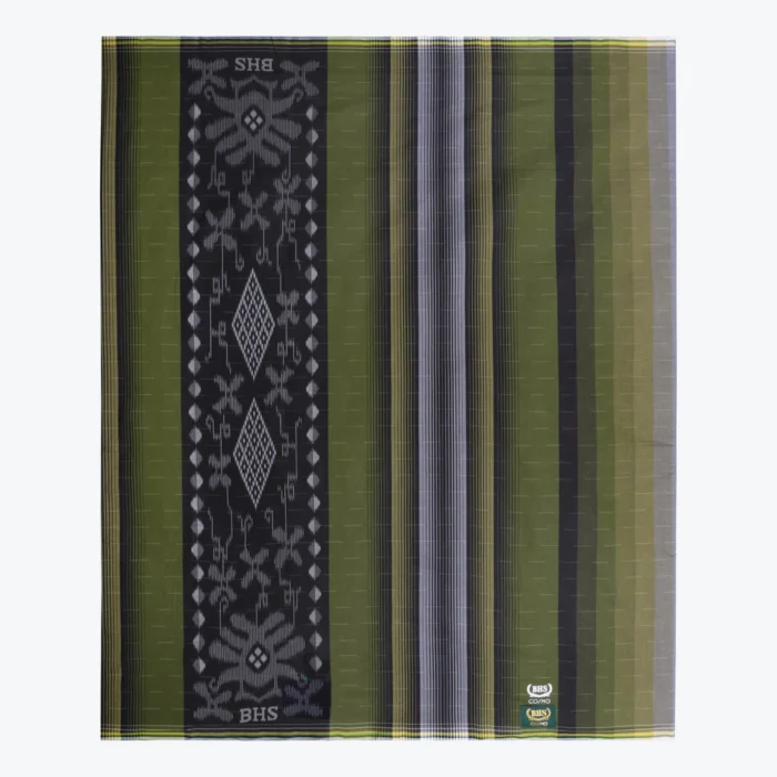 BHS Cosmo Gold Sarong Green Black