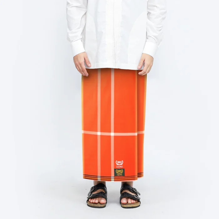 BHS Cosmo Gold Sarong Orange