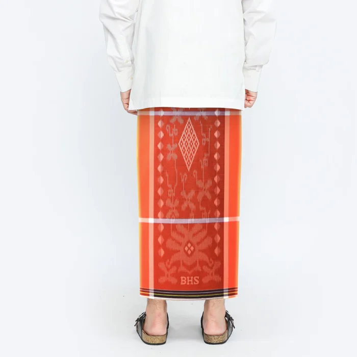 BHS Cosmo Gold Sarong Orange