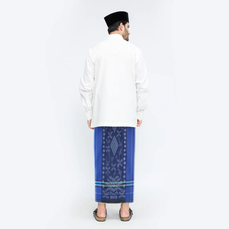 BHS Cosmo Silver Sarong Blue