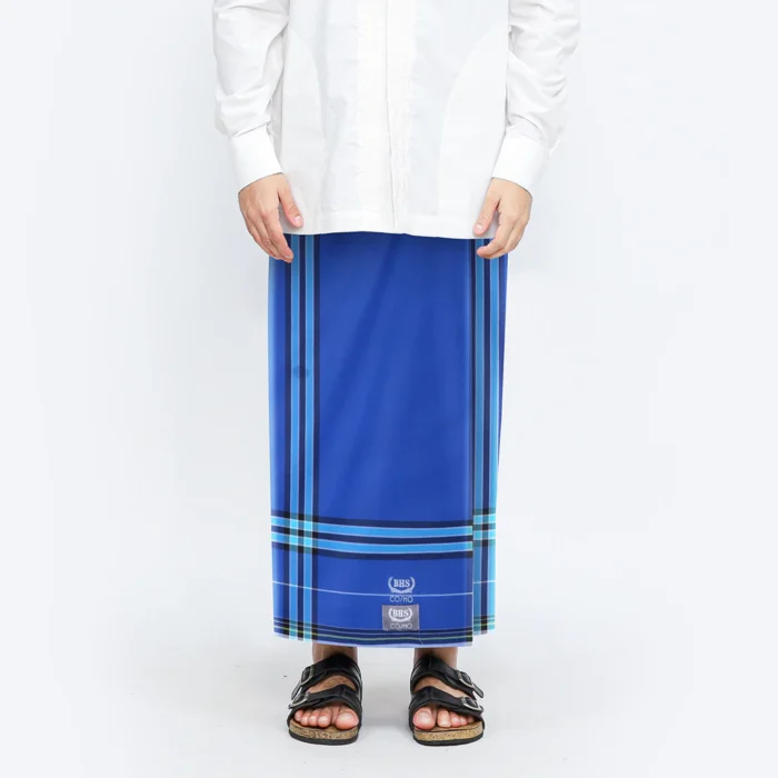 BHS Cosmo Silver Sarong Blue