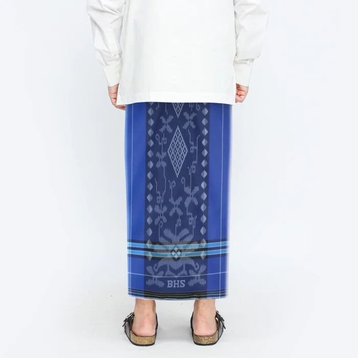 BHS Cosmo Silver Sarong Blue