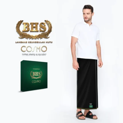 BHS Cosmo Gold Sarong - Black