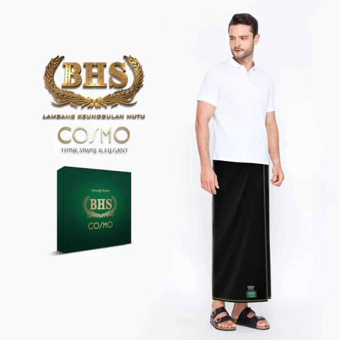 BHS Cosmo Gold Sarong - Black
