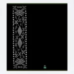 BHS Cosmo Gold Sarong - Black