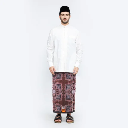 "BHS Infinity Gold" Sarong - Maroon Red
