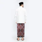 "BHS Infinity Gold" Sarong - Maroon Red