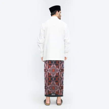 "BHS Infinity Gold" Sarong - Maroon Red