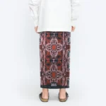 "BHS Infinity Gold" Sarong - Maroon Red