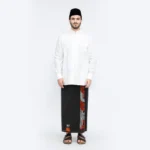 BHS Infinity Gold Sarong Black Red