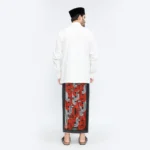 BHS Infinity Gold Sarong Black Red