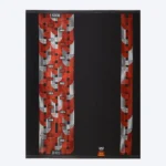 BHS Infinity Gold Sarong Black Red