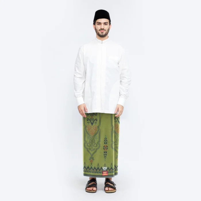 BHS Infinity Gold Sarong Green