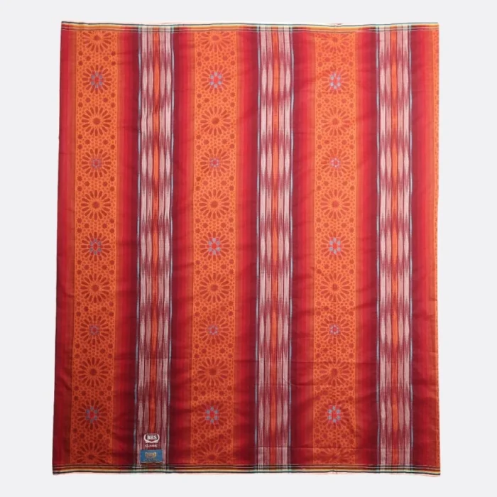 Sarung BHS Classic Gold Jacquard Songket Red