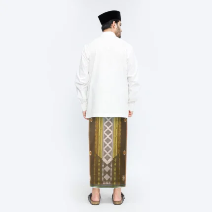 Sarung BHS Classic Gold Motif C48 JGF Gold Brown