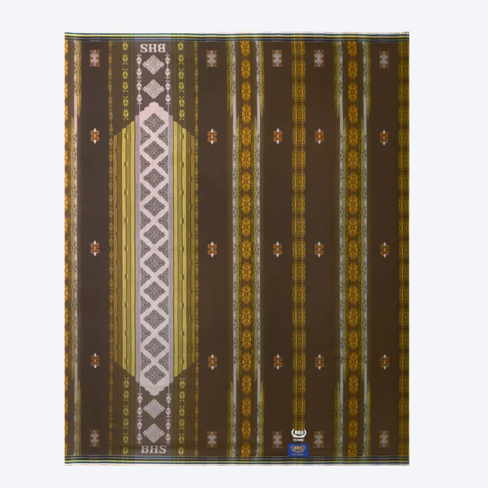Sarung BHS Classic Gold Motif C48 JGF Gold Brown