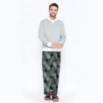 BHS Infinity Gold Sarong - Green Black