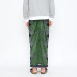 BHS Infinity Gold Sarong - Green Black