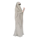 Abaya Anti UV brown Taupe