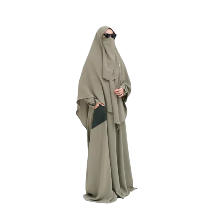 Abaya Anti UV green matcha