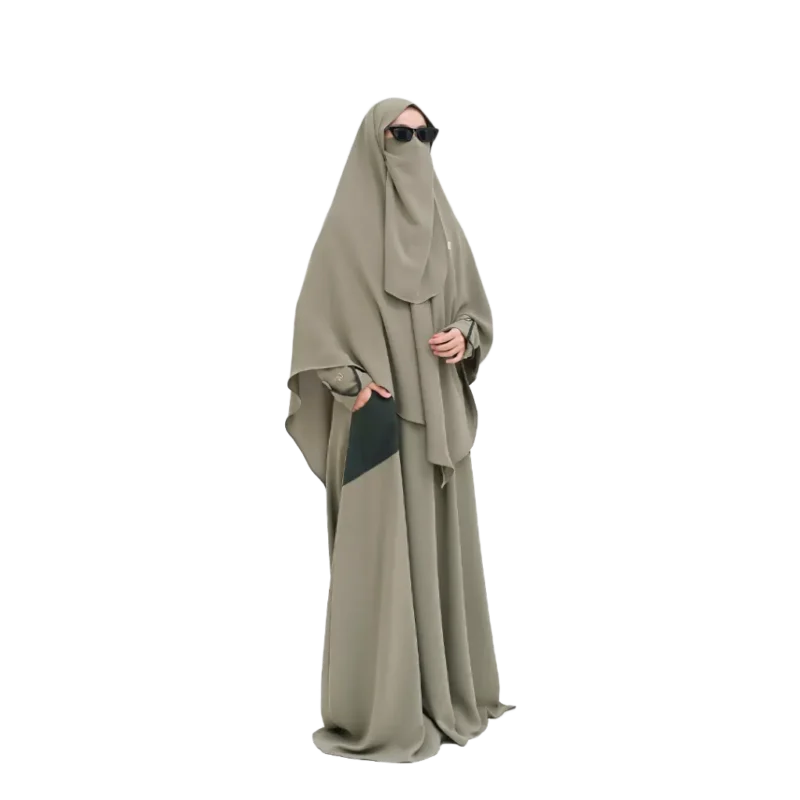 Abaya Anti UV green matcha