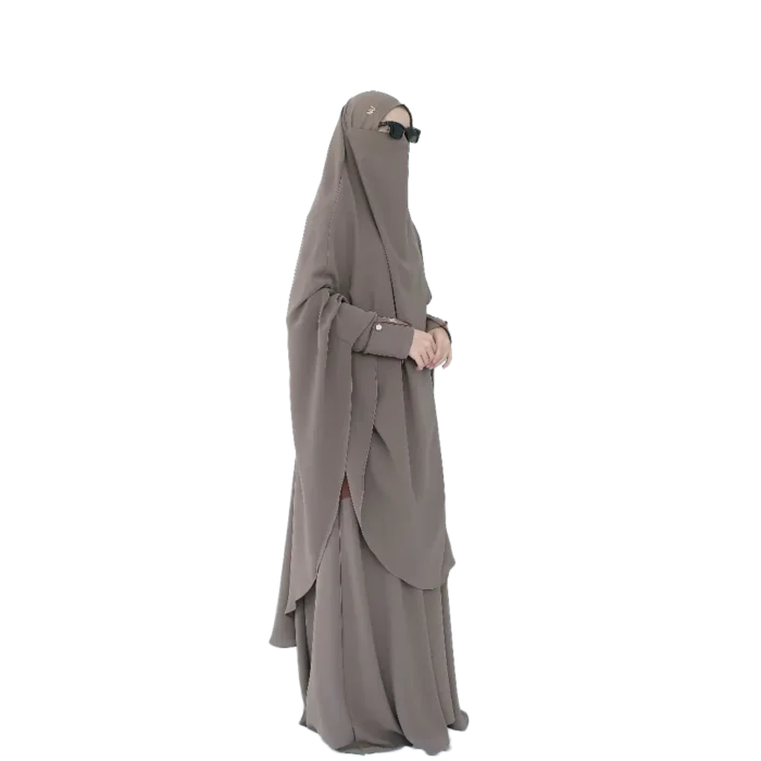 Abaya Anti UV deep Taupe