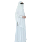 Abaya Anti UV white