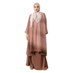 a Set Tunic Skirt Mauve