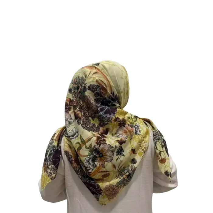 Voal Square Scarf - turkish muslim dress