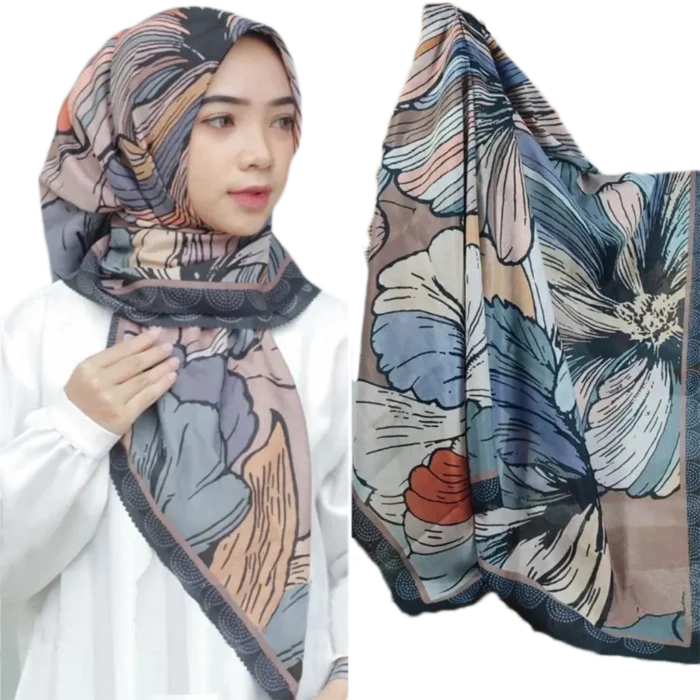 Premium Voal Lasercut Hijab