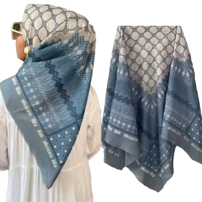 Voal Square Scarf - medieval arab clothing