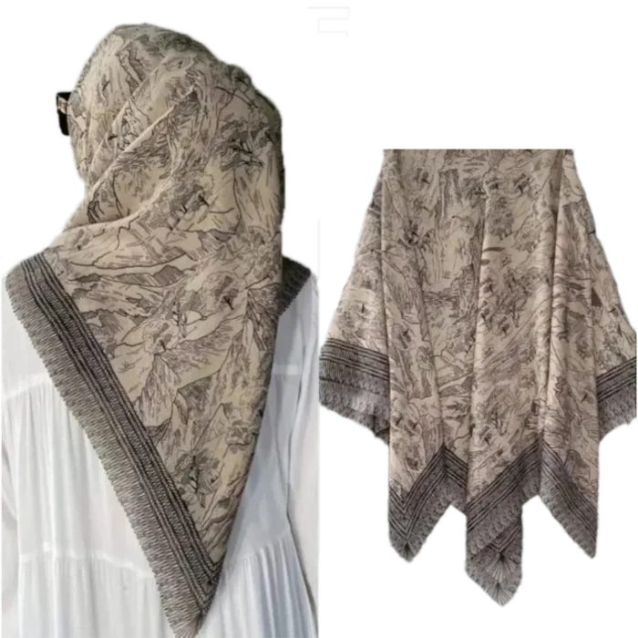 Premium Voal Lasercut Hijab