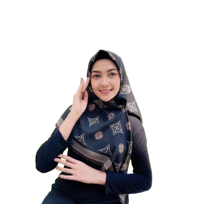 Voal Square Scarf - indian muslim dresses