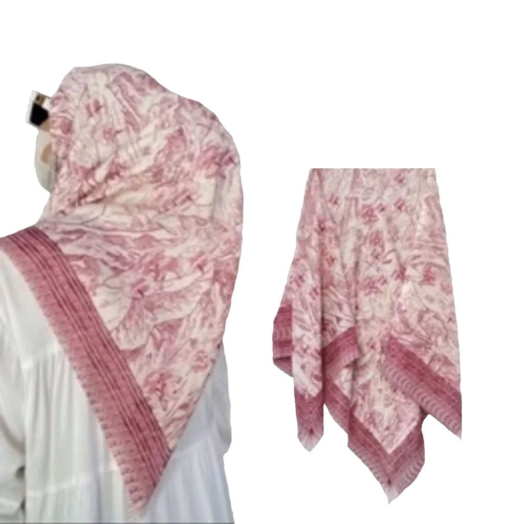 Premium Voal Hijab Square Lasercut Edge GN Dusty Voal Square Scarf - north american islamic fashions