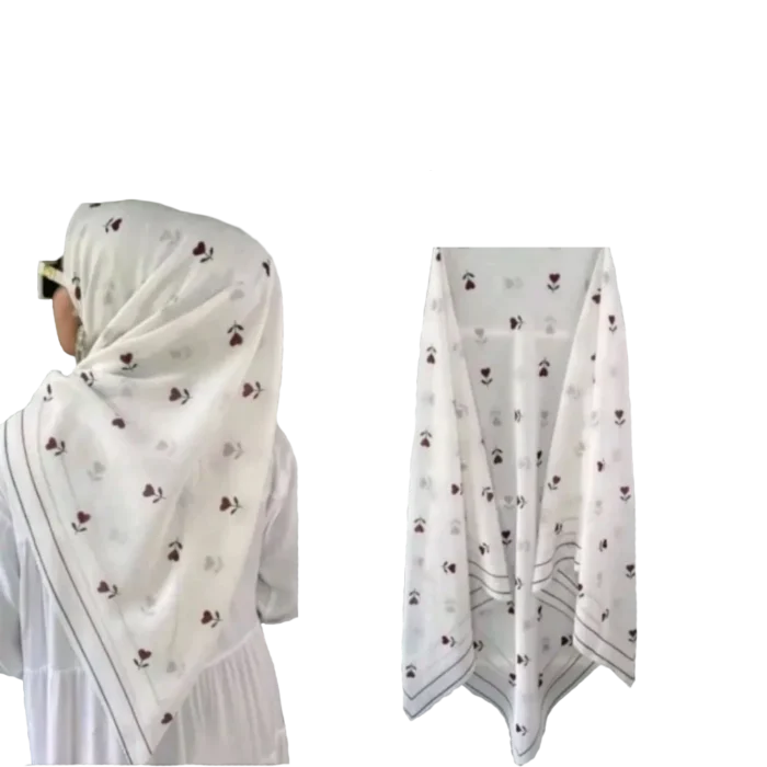 Voal Square Scarf - head dress muslim