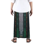 Mangga Sarong Royal Platinum Emerald Green