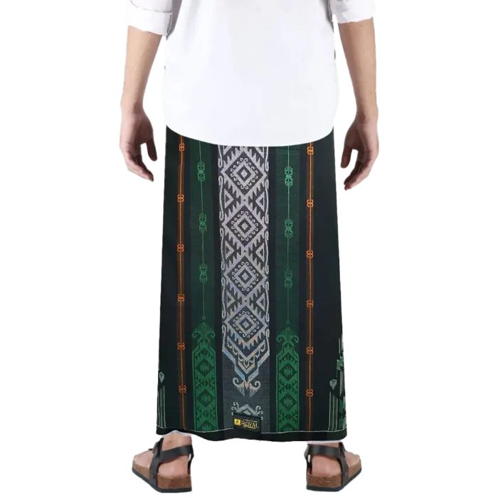 Mangga Sarong Royal Platinum Emerald Green
