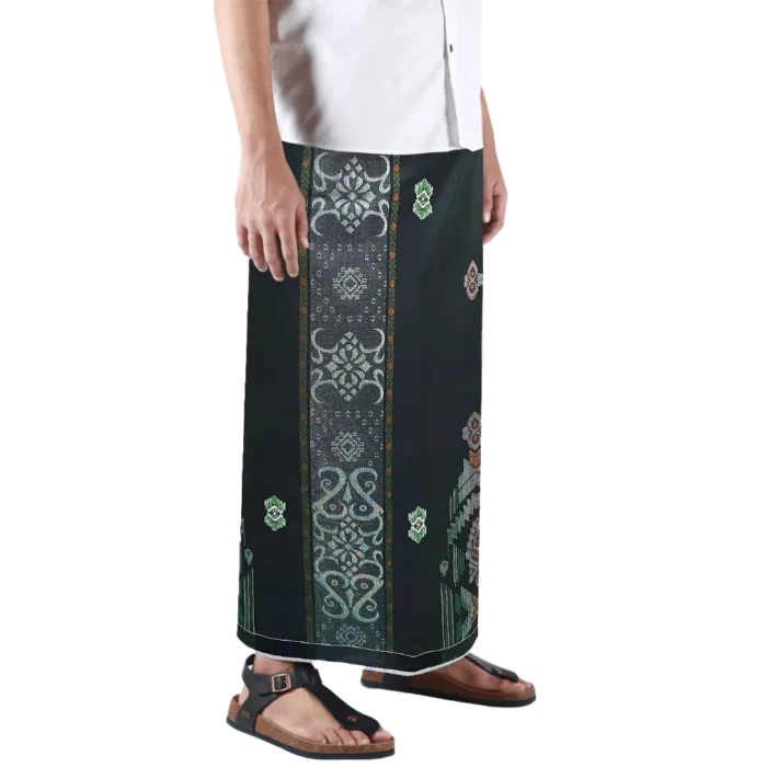 Mangga Sarong Royal Platinum Emerald Green