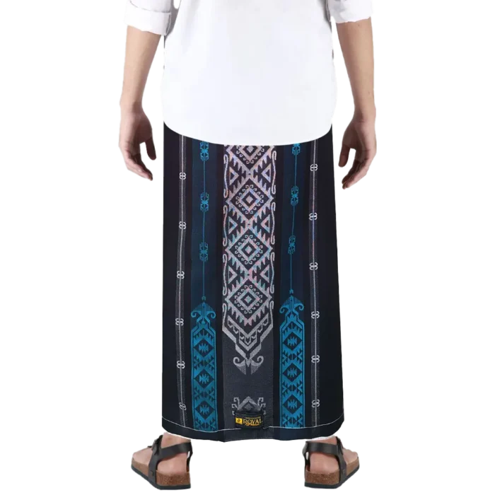 Mangga Sarong Royal Platinum Obsidian Blue