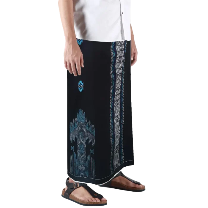 Mangga Sarong Royal Platinum Obsidian Blue
