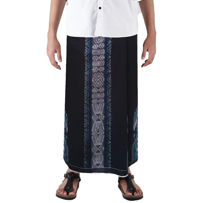 Mangga Sarong Royal Platinum Obsidian Blue