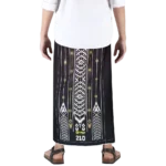 Sarong Mangga Millenium Dobby Floral Black Limited Edition