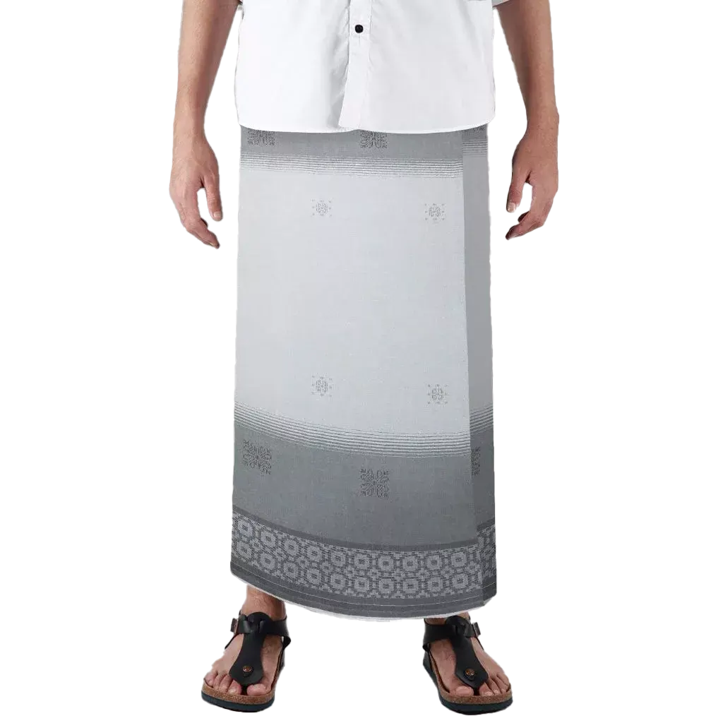 Sarong Mangga Millenium Dobby Floral Ghost White Sarong Mangga Millenium Dobby Floral Ghost White