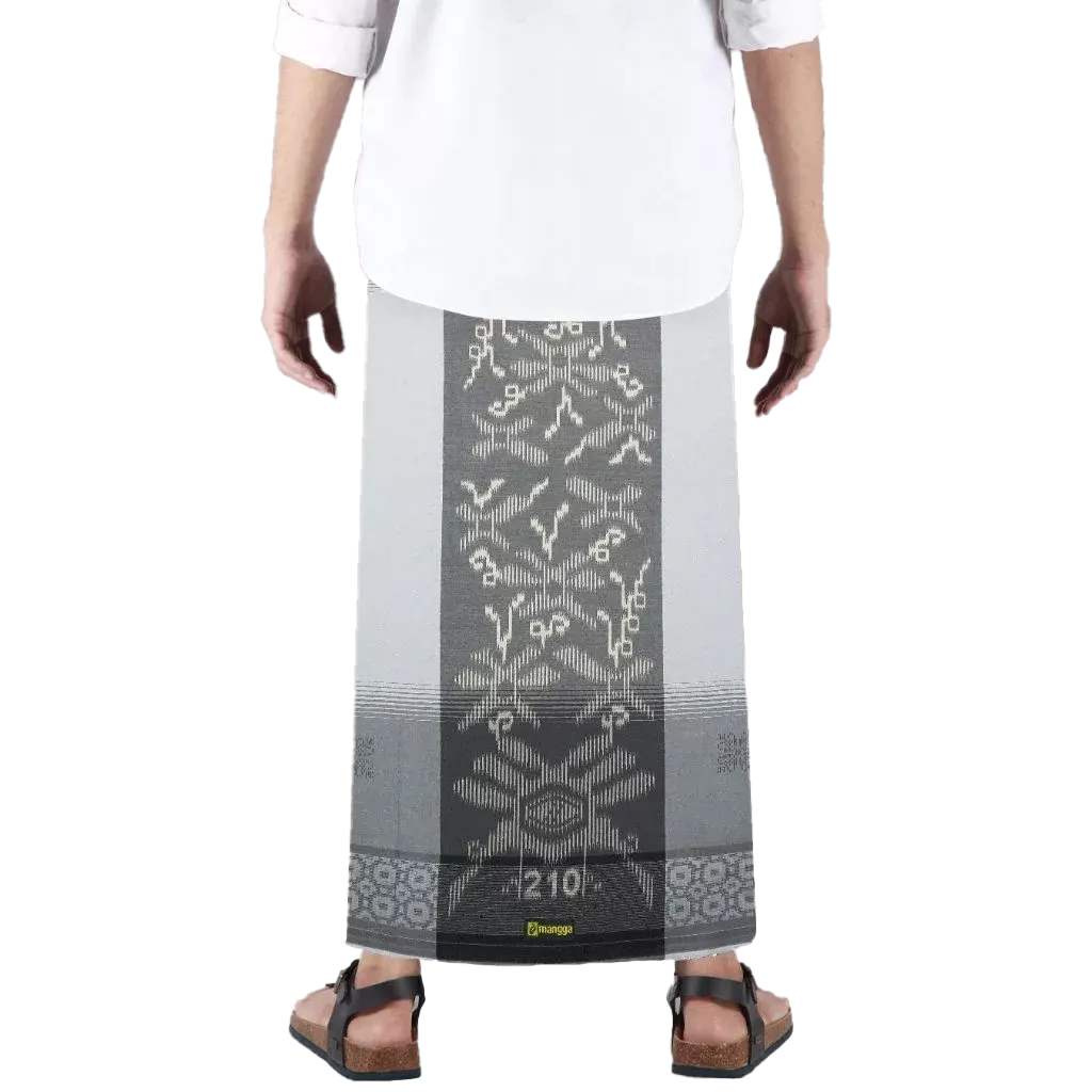 Sarong Mangga Millenium Dobby Floral Ghost White Sarong Mangga Millenium Dobby Floral Ghost White
