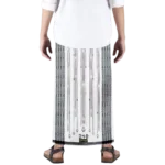 Sarong Mangga Millenium Dobby Floral Gray White
