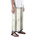 Sarong Mangga Millenium Dobby Floral Mocca Cream
