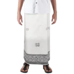 Sarong Mangga Millenium Dobby Floral Cream Brown