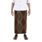 Sarung Mangga Millenium Dobby Exclusive Dark Brown